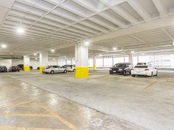 Indoor and reserved garage parking